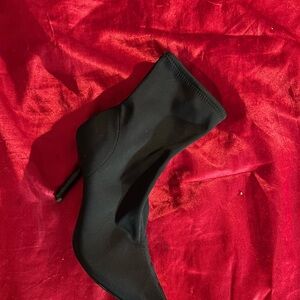 No Boundaries Black Heeled Boots